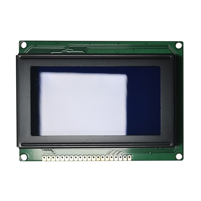 恒域威12864液晶屏-工作電壓3.3V/5V可選-可帶中文字庫(kù)工控顯示LCD單色屏