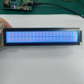 恒域威2002液晶模組 字符點陣工業(yè)屏 TFT工控儀器儀表顯示屏藍底白字
